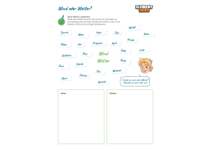 Zusammengesetzte Wörter